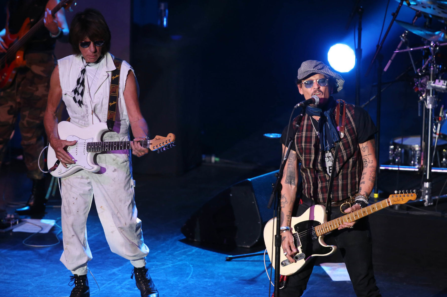 Jeff Beck and Johnny Depp